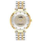Coach Park Silver Dial Two Tone Steel Strap Watch for Women - 14503645 Authentic Buy Shop Now