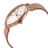 Coach Perry Silver Dial Rose Gold Mesh Bracelet Watch for Women - 14503386 Authentic Buy Shop Now