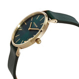 Coach Perry Green Dial Green Leather Strap Watch for Women - 14503383-C Authentic Buy Shop Now