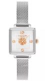 Coach Cass White Dial Silver Mesh Bracelet Watch for Women - 14503697 Authentic Buy Shop Now