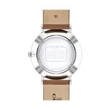 Coach Perry Silver Dial Brown Leather Strap Watch for Women - 14503120 Authentic Buy Shop Now