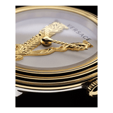 Versace Virtus Quartz White Dial Two Tone Steel Strap Watch For Women - VET300721 Authentic Buy Shop Now