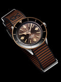 Breitling Superocean Heritage '57 Outerknown Limited Edition Brown Dial Brown NATO Strap Watch for Men - U103701A1Q1W1 Authentic Buy Shop Now