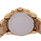 Michael Kors Brecken Chronograph Gold Dial Gold Steel Strap Watch For Women - MK6366 Authentic Buy Shop Now