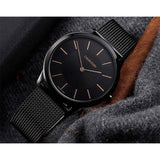 Calvin Klein Minimal Black Dial Black Mesh Bracelet Watch for Women - K3M234B1 Authentic Buy Shop Now