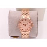 Michael Kors Argyle Quartz Rose Gold Dial Rose Gold Steel Strap Watch For Women - MK3156 Authentic Buy Shop Now