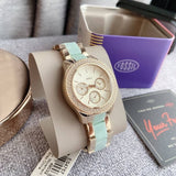 Fossil Stella Multifunction Gold Dial Two Tone Steel Strap Watch for Women - ES4757 Authentic Buy Shop Now