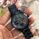 Guess Sunrise Multifunction Blue Dial Blue Steel Strap Watch for Women - W0448L10 Authentic Buy Shop Now