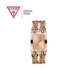 Guess Mod Heavy Metal Rose Gold Dial Rose Gold Steel Strap Watch For Women - W1117L3 Authentic Buy Shop Now