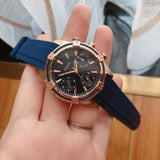 Guess Analog Quartz Blue Dial Blue Rubber Strap Watch For Women - W0562L3 Authentic Buy Shop Now
