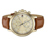 Tommy Hilfiger Claudia Rose Gold Dial Brown Leather Strap Watch for Women - 1781818 Authentic Buy Shop Now