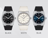 Tissot PRX 40 White Dial White Rubber Strap Watch For Men - T137.410.17.011.00 Authentic Buy Shop Now