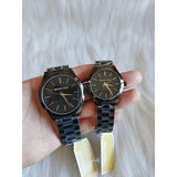 Michael Kors Slim Runway Black Dial Black Stainless Steel Strap Watch for Women - MK3221 Authentic Buy Shop Now