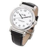 Coach Madison White Dial Black Leather Strap Watch for Women - 14502406 Authentic Buy Shop Now