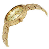 Michael Kors Garner Quartz Gold Dial Gold Steel Strap Watch For Women - MK6408 Authentic Buy Shop Now