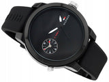 Tommy Hilfiger Denim Black Dial Black Rubber Strap Watch for Men - 1791326 Authentic Buy Shop Now