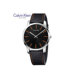 Calvin Klein City Black Dial Black Leather Strap Watch for Men - K2G211C1 Authentic Buy Shop Now