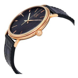 Calvin Klein Surround Black Dial Black Leather Strap Watch for Men - K3W216C1 Authentic Buy Shop Now
