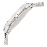Calvin Klein Minimal White Dial Silver Mesh Bracelet Watch for Men - K3M2112Y Authentic Buy Shop Now