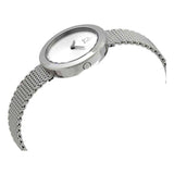 Calvin Klein Firm White Dial Silver Mesh Bracelet Watch for Women - K3N23126 Authentic Buy Shop Now