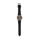 Emporio Armani Luigi Analog Brown Dial Black Leather Strap Watch For Men - AR11156 Authentic Buy Shop Now