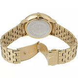 Tommy Hilfiger Jenna Quartz White Dial Gold Steel Strap Watch for Women - 1782069 Authentic Buy Shop Now