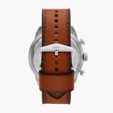 Fossil Bronson Chronograph Green Dial Brown Leather Strap Watch for Men - FS5738 Authentic Buy Shop Now