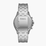 Fossil Forrester Chronograph Blue Dial Silver Steel Strap Watch for Men - FS5605 Authentic Buy Shop Now