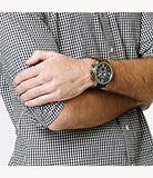 Fossil Nate Chronograph Grey Dial Brown Leather Strap Watch for Men - JR1424 Authentic Buy Shop Now