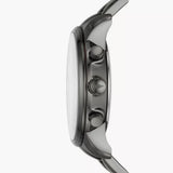 Fossil Goodwin Chrono Analog Black Dial Grey Steel Strap Watch for Men - FS5518 Authentic Buy Shop Now