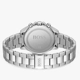 Hugo Boss Novia Chronograph Silver Dial Silver Steel Strap Watch for Women - 1502616 Authentic Buy Shop Now