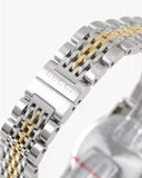 Gucci G Timeless Diamonds Mother of Pearl Dial Two Tone Mesh Bracelet Watch for Women - YA126513 Authentic Buy Shop Now