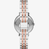 Michael Kors Cinthia Mother of Pearl Dial Two Tone Steel Strap Watch For Women - MK3831 Authentic Buy Shop Now