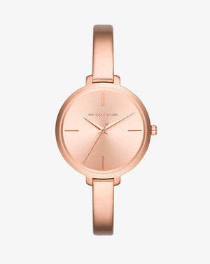Michael Kors Jaryn Rose Gold Dial Rose Gold Steel Strap Watch For Women - MK3547 Authentic Buy Shop Now