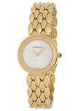 Versace V Flare Diamonds Silver Dial Gold Steel Strap Watch for Women - VEBN00918 Authentic Buy Shop Now