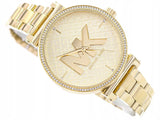 Michael Kors Sofie Quartz Gold Dial Gold Steel Strap Watch For Women - MK4334 Authentic Buy Shop Now