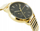 Tommy Hilfiger Brooke Black Dial Gold Steel Strap Watch for Women - 1782019 Authentic Buy Shop Now