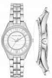 Michael Kors Lauryn Mother of Pearl Dial Silver Steel Strap Watch for Women - MK3900 Authentic Buy Shop Now