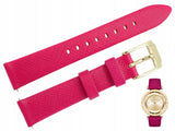 Michael Kors Averi Gold Dial Pink Leather Strap Watch for Women - MK2525 Authentic Buy Shop Now