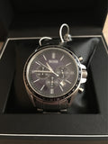 Hugo Boss Chronograph Driver Blue Dial Silver Steel Strap Watch for Men - 1513081 Authentic Buy Shop Now