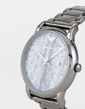 Emporio Armani Luigi Analog Grey Dial Grey Steel Strap Watch For Men - AR11155 Authentic Buy Shop Now