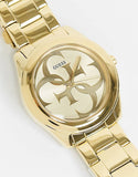 Guess G-Twist Gold Dial Gold Steel Strap Watch for Women - W1082L2 Authentic Buy Shop Now