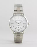 Michael Kors Jaryn Quartz Silver Dial Silver Steel Strap Watch For Women - MK3499 Authentic Buy Shop Now