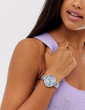 Tommy Hilfiger Angela Blue Dial Silver Steel Strap Watch for Women - 1782126 Authentic Buy Shop Now