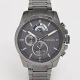 Tommy Hilfiger Decker Quartz Black Dial Black Steel Strap Watch for Men - 1791347 Authentic Buy Shop Now