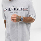 Tommy Hilfiger Austin Blue Dial Silver Steel Strap Watch for Men - 1791640 Authentic Buy Shop Now