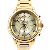 Tommy Hilfiger Claudia Gold Dial Gold Steel Strap Watch for Women - 1781821 Authentic Buy Shop Now