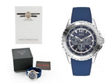 Guess Maverick Black Dial Rubber Strap Watch for Men - W0485G3 Authentic Buy Shop Now