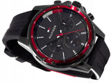 Tommy Hilfiger Mason Black Dial Black Rubber Strap Watch for Men - 1791793 Authentic Buy Shop Now