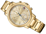 Tommy Hilfiger Claudia Gold Dial Gold Steel Strap Watch for Women - 1781821 Authentic Buy Shop Now